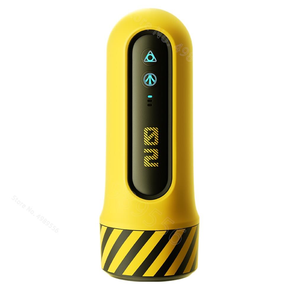 อัตโนมัติ Masturbator ชายการสั่นสะเทือนอมควย Sucking Machine ซิลิโคนช่องคลอด Masturbation คัพเพศของเล่นผู้ใหญ่สินค้าสำหรับชาย