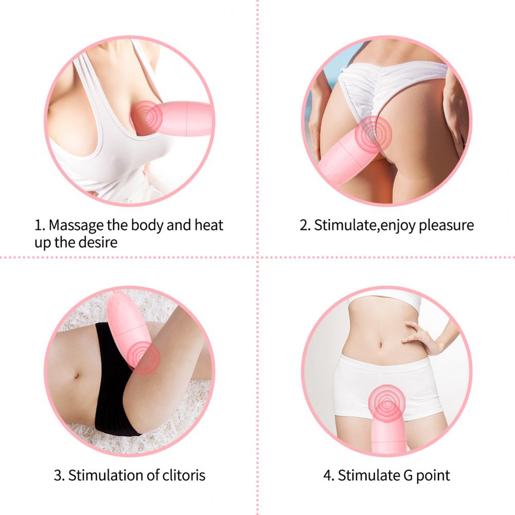 ไวเบรเตอร์ รูปไข่ (Vibrator Egg) ช่วยให้ผ่อนคลายอย่างล้ำลึก ใช้งานง่าย ทำจาก ABS สำหรับนวด G-spot และเป็นอุปกรณ์ช่วยสำเร็จความใคร่สำหรับผู้หญิง