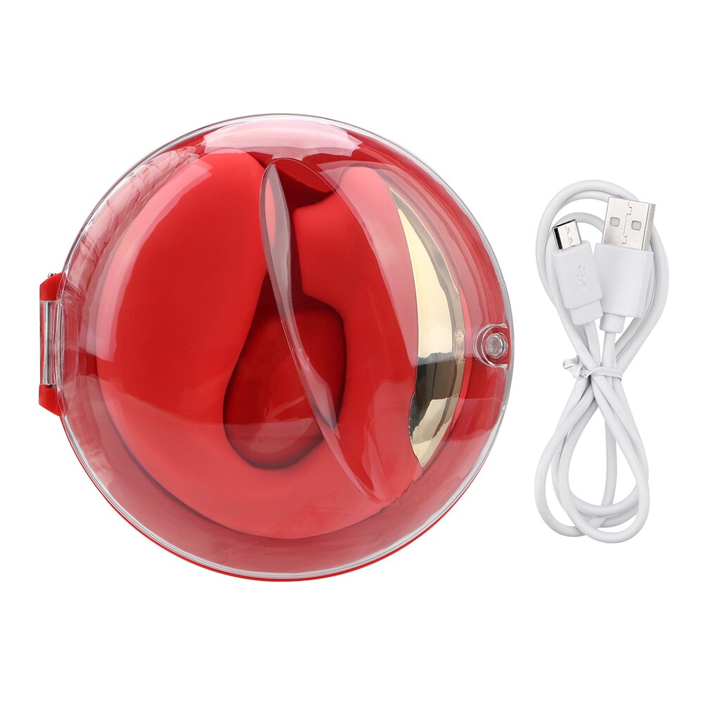 IKOKY Dildo Vagina Sucking Vibrators Sex Toys for Women USB Charging Case Free Bend Clitoris Stimulator Nipple Sucker