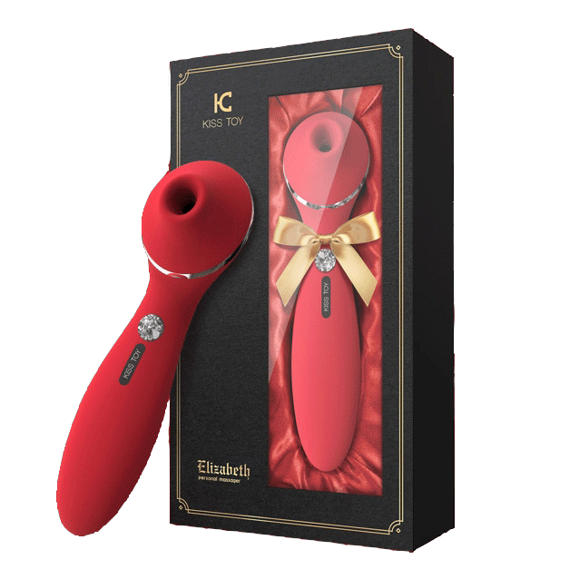 KISTOY Polly Plus 2ใน1เครื่องทำความร้อน Vibrator Clitoris ดูด G จุดกระตุ้น Vibrating Dildo เซ็กซ์ทอยสำหรับสตรี