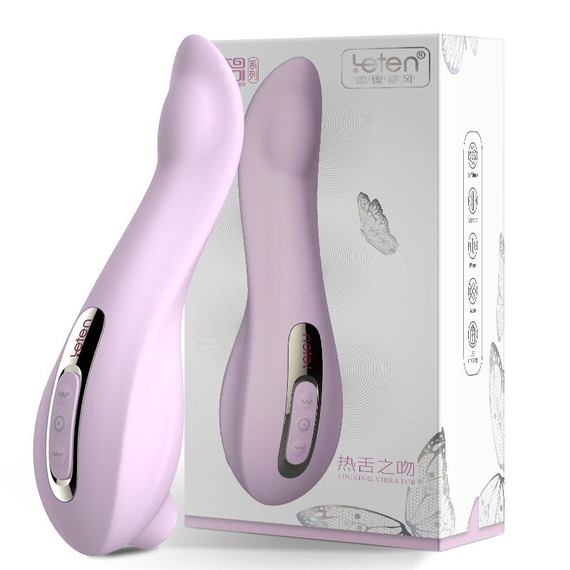 Leten Multifunction Vibrator Suck/vibrate/swing/heat/waterproof Sex Products Oral Sex Clit Nipple Stimulate Sex Toys for Women