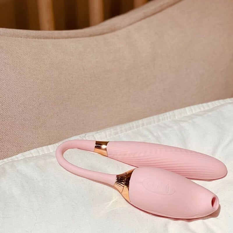 Sucking Vibrator Dildio for Women G Spot Clitoris Stimulator Adult Sex Toys Female Masturbators Nipple Vagina Sucker Vibratio