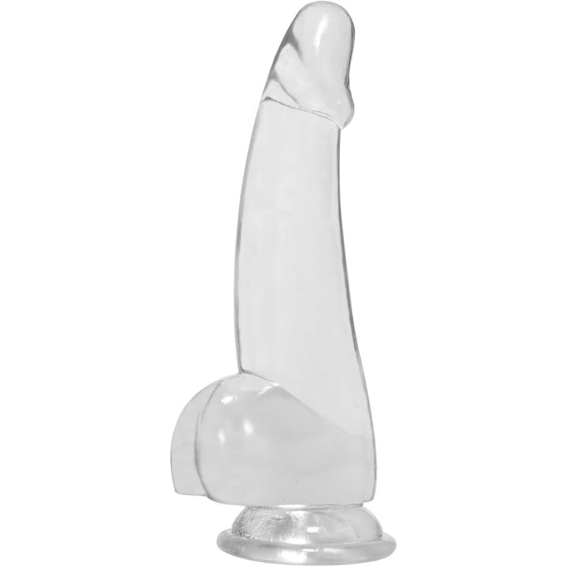 7 Inch Small Anal Dildos with Suction Cup. Soft Butt Plugs for Women.Men G spot