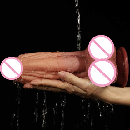 10.6นิ้วขนาดใหญ่ Dildo ดูดถ้วย Dildo สำหรับ Anal เหมือนจริง Dildo สมจริง Penis เพศของเล่นสำหรับหญิงเพศผู้ใหญ่ shop 18 +