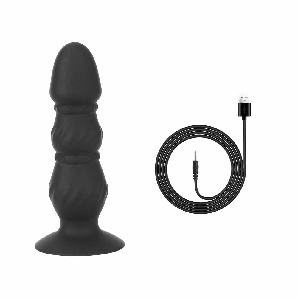 10 Speeds G-Spot Stimulation Bead Dildo Vibrator Remote Control Anus Vibrating Dildo Prostate Massager Vibrator Sex Toys for Men