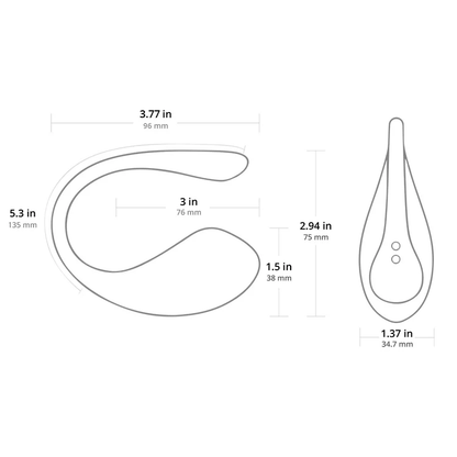 Lovense Lush 3 App Bluetooth remote control G-spot vibrator