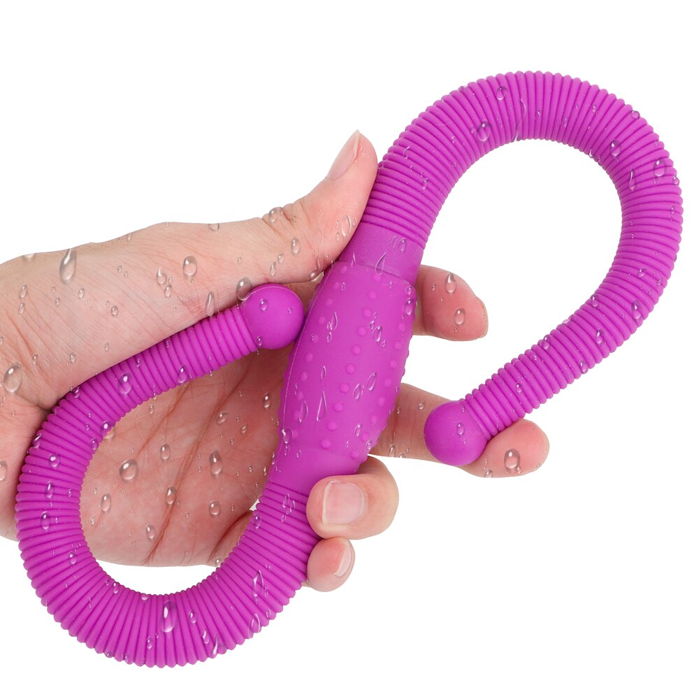 12 สปีดเลสเบี้ยนสายรัดดิลโด้แบบสั่น ยืดหยุ่น หัวคู่ เครื่องนวดช่องคลอด G-Spot ของเล่นทางเพศทางทวารสำหรับผู้หญิง ผลิตภัณฑ์สำหรับผู้ใหญ่