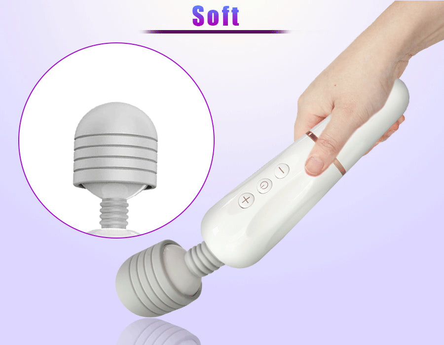 Powerful AV Magic Wand Body Massager USB Charge G Spot Vibrators for Women.Adult Vibrator Sex Toys for Woman.Female Sex Products