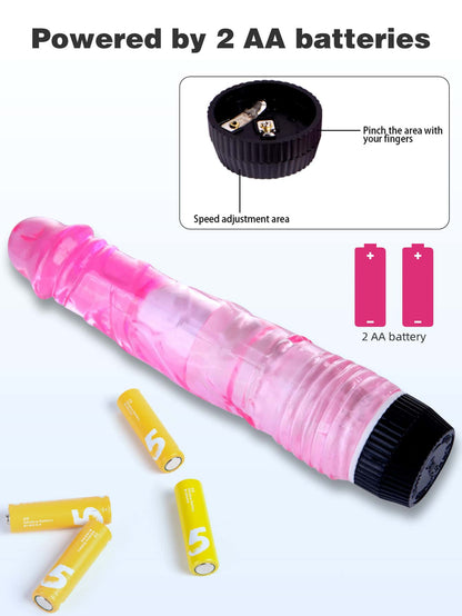 G-Spot Vibrator สำหรับผู้หญิง ช่วยกระตุ้นอารมณ์ทางเพศ Dildo สำหรับช่องคลอดและคลิตอริส เครื่องนวดช่วยกระตุ้นสำหรับผู้หญิง อุปกรณ์ทางเพศสำหรับผู้ใหญ่