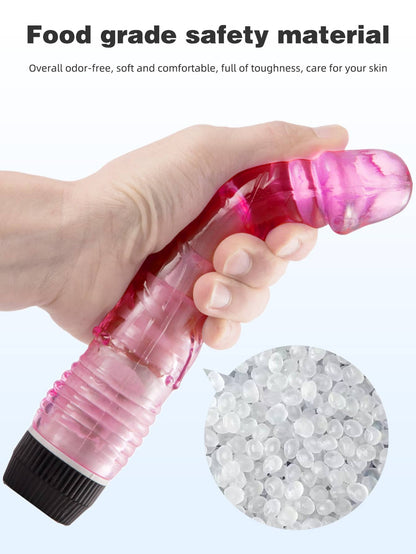 G-Spot Vibrator สำหรับผู้หญิง ช่วยกระตุ้นอารมณ์ทางเพศ Dildo สำหรับช่องคลอดและคลิตอริส เครื่องนวดช่วยกระตุ้นสำหรับผู้หญิง อุปกรณ์ทางเพศสำหรับผู้ใหญ่