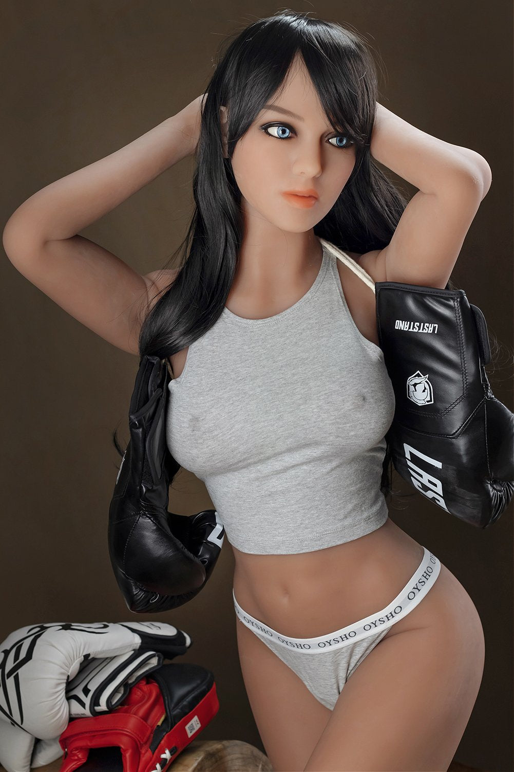 ตุ๊กตายางของไทย - Ella / ตุ๊กตายาง TPE สูง 166 ซม. หน้าอกเล็ก รูปร่างนักกีฬา [thdoll-1023]