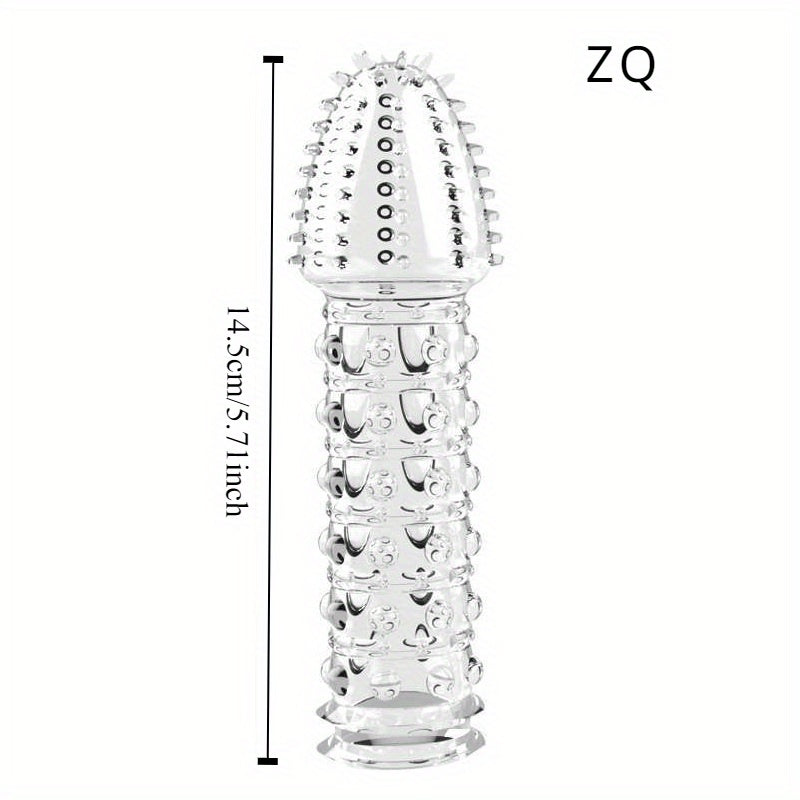 Penis Ring Crystal Penis Sleeve Lock Sperm Resistance Adult Supplies