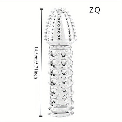 Penis Ring Crystal Penis Sleeve Lock Sperm Resistance Adult Supplies