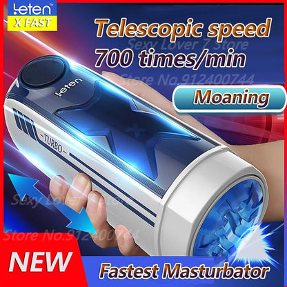 Telescopic Automatic Masturbator for Men 18+ Sex Toys