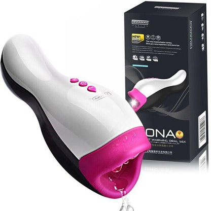 Smart heating vagina masturbator male sex toy 18+