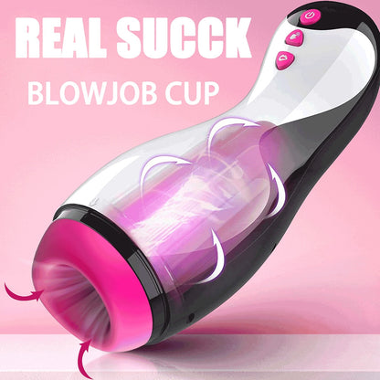 Smart heating vagina masturbator male sex toy 18+