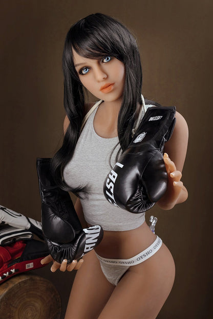 ตุ๊กตายางของไทย - Ella / ตุ๊กตายาง TPE สูง 166 ซม. หน้าอกเล็ก รูปร่างนักกีฬา [thdoll-1023]