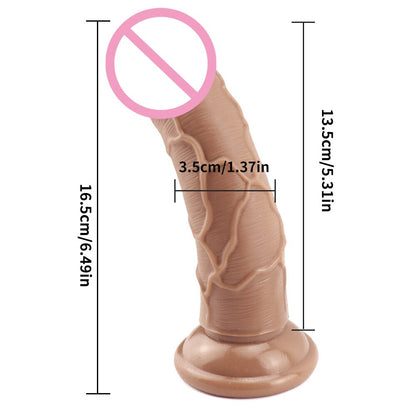 18-inch soft realistic dildo made of medical grade silicone for adult sex toys