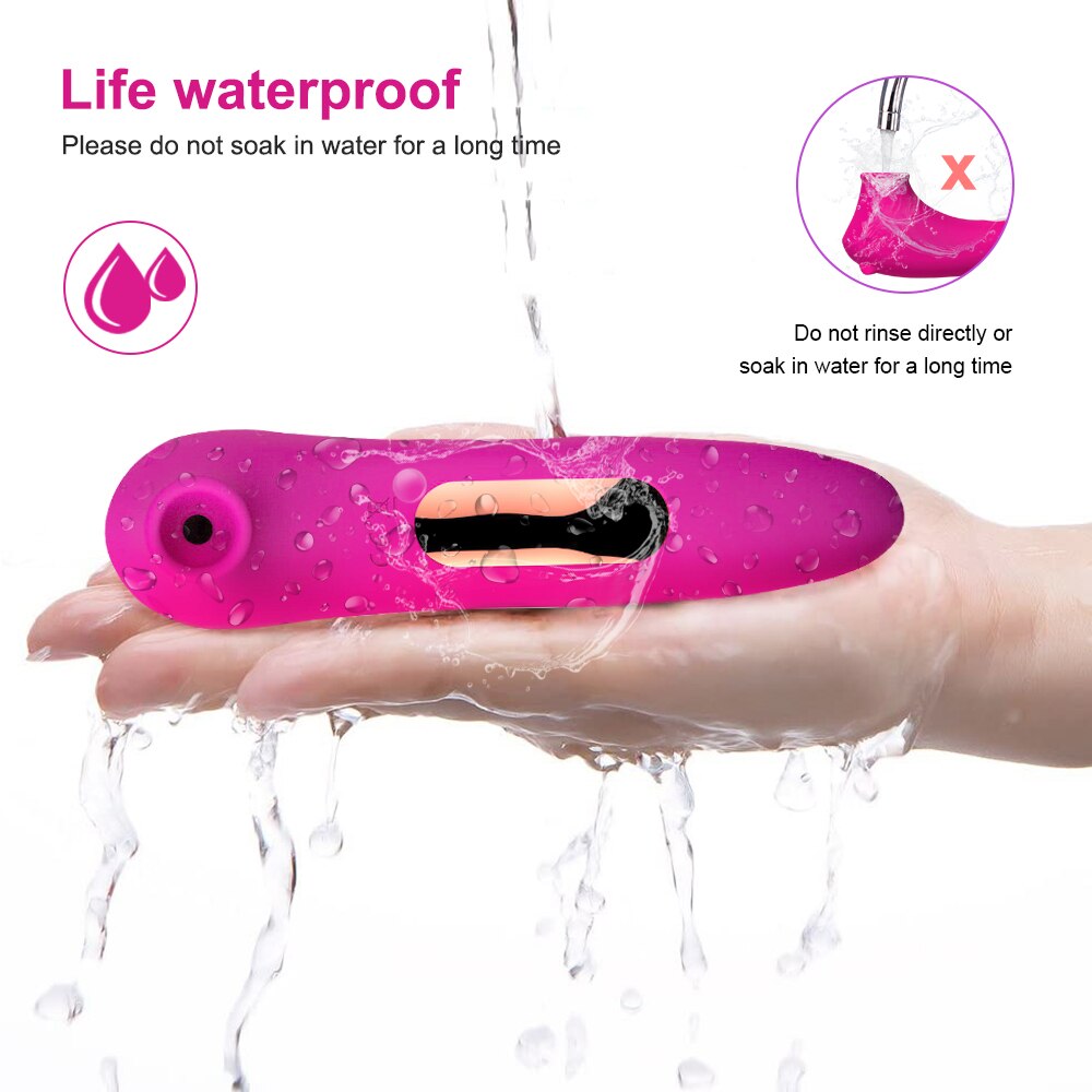 2มอเตอร์ Clit Sucker Vibrator หัวนม Clitoris ที่มีประสิทธิภาพ Stimulator G-Spot Massager Dildo หญิงเซ็กซ์ทอยสินค้าผู้หญิงผู้ใหญ่