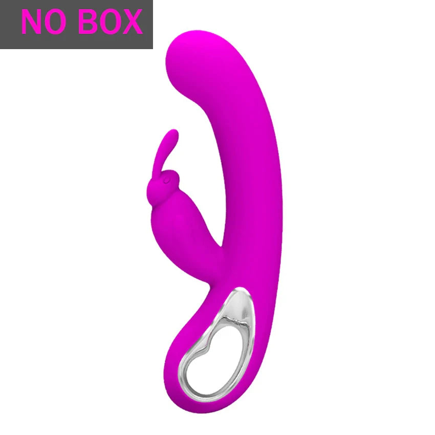 2 in1 G Spot Rabbit Vibrator Dildo Female Sex Toys For Women Vibrators Nipple Clitoris For Adult Massager Masturbators Products