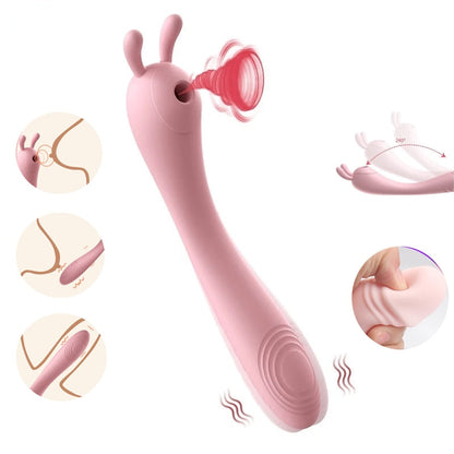 เครื่องสั่นแบบดูดกระตุ้นคลิตอริส 20 โหมด สำหรับผู้หญิง กระตุ้นหัวนม G-Spot ด้วยระบบสุญญากาศ ของเล่นผู้ใหญ่เซ็กซี่แบบ Dildo