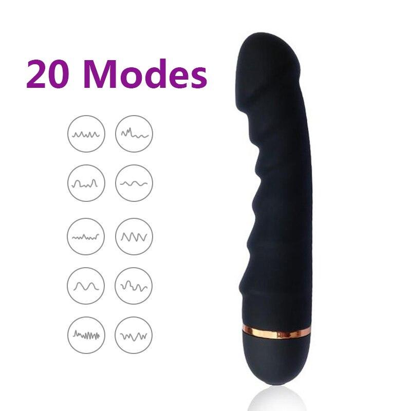 เครื่องกระตุ้นอารมณ์สตรี 20 สปีด G-Spot คลิตอริสกระตุ้นวิเศษ ไม้กายสิทธิ์ กระตุ้นอารมณ์สำหรับผู้หญิง ของเล่นทางเพศ ของเล่นคลายเครียด