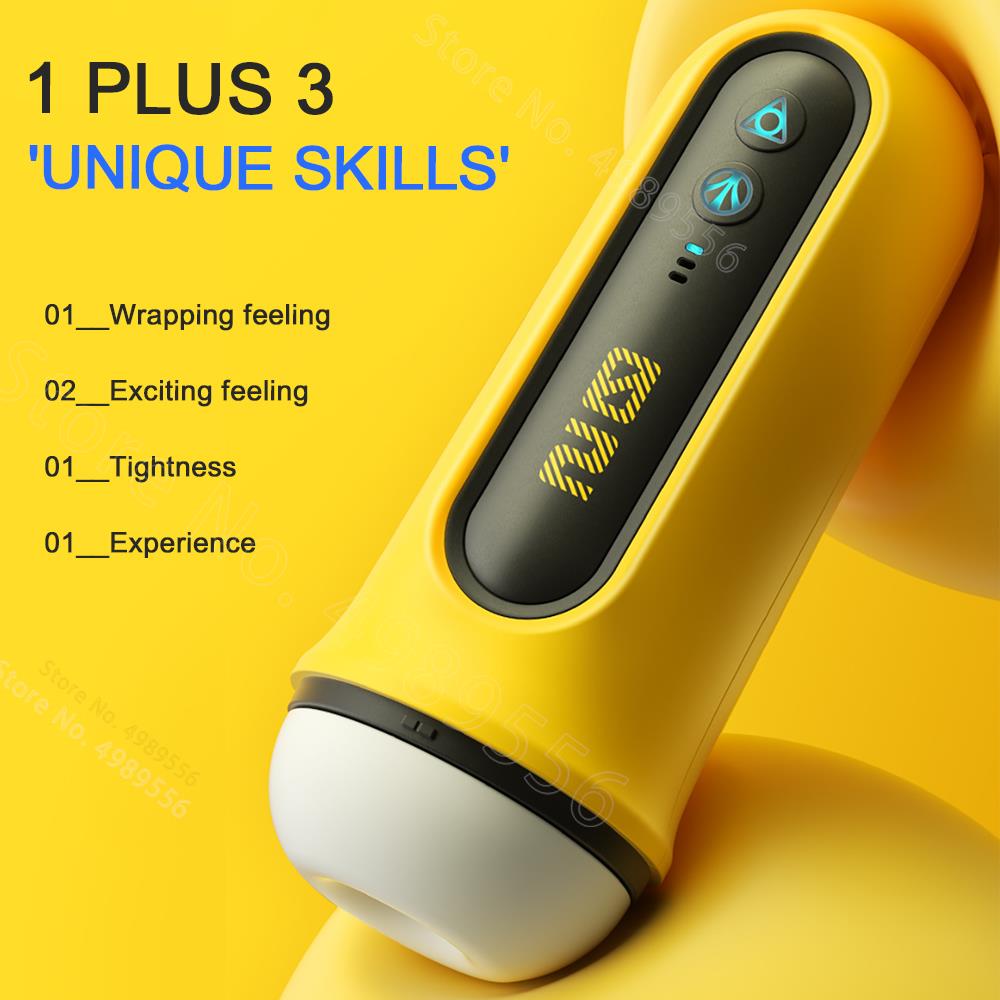 Automatic Masturbator ชายการสั่นสะเทือนอมควย Sucking Machine ซิลิโคนช่องคลอด Masturbation คัพเพศของเล่นผู้ใหญ่สินค้าสำหรับชาย