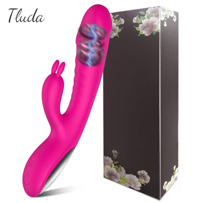 2022 Newest Rabbit Vibrator for Women G-Spot Vagina Massager Female Masturbator Clitoris Stimulator Sex Toy Female for Adults 18