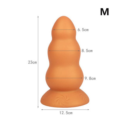 2022 Latest Huge Anal Plug Super Soft Silicone Dildo Anal Plug Anal Beads Prostate Massage Big Butt Plug Sex Toys for Men Women