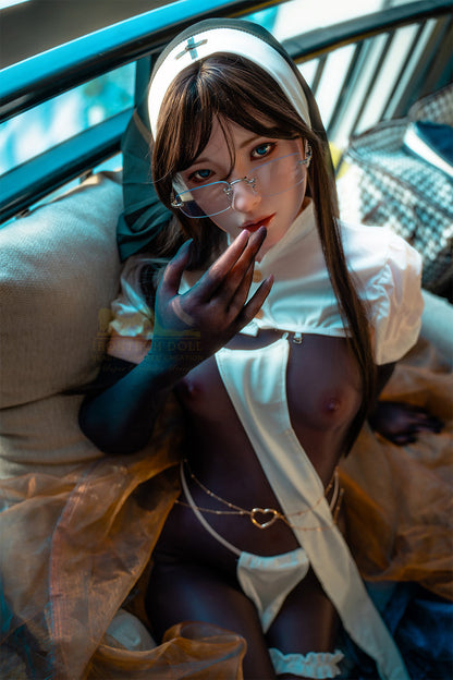 Irontechdoll Logan 162ซม. ซิลิโคนเต็มตัว หน้าอกเล็ก ดอลล์เซ็กส์เอเชียสมจริงสำหรับขาย NO.1066