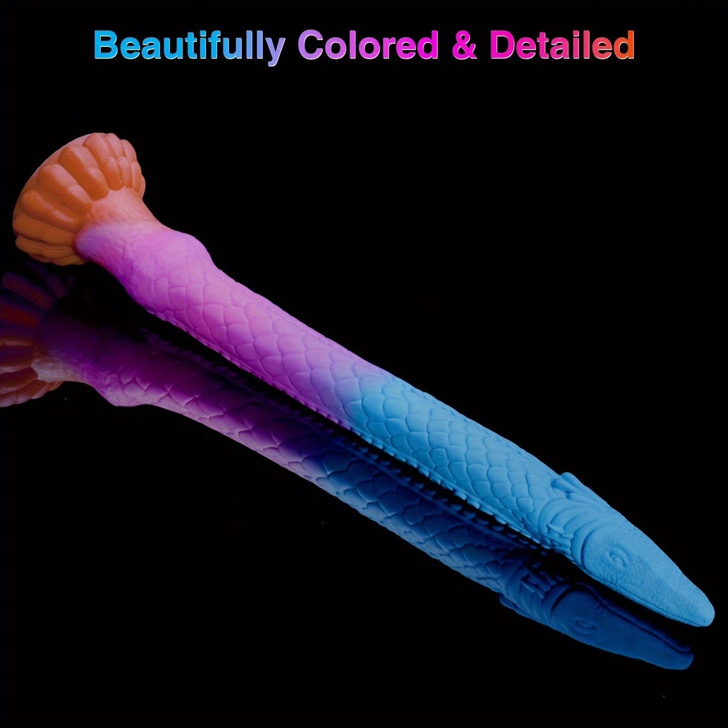 Long Anal Dildo Tentacle Monster. Silicone Dragon Dildo With Suction Cup Knot For Men Women Depth Anal Training. Huge Fantasy Anal Butt Plug Glow In The Dark Dildos Sex Toys & Games. 17 Inch