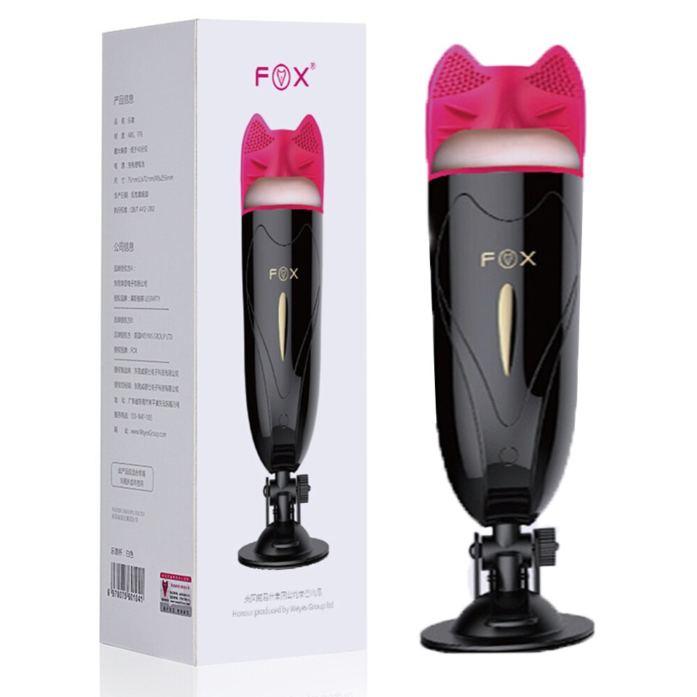 Dual-Head Vibrator Enjoyment Masturbation Cup Tongue Licking Vagina Pocket Pussy Adult Vibrator Sexy Toy for Men Orgasm
