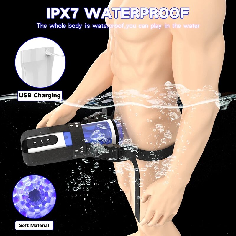 Automatic Fake Pussy for Men. Sex Toys Adult Products