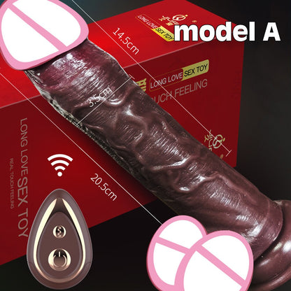 Soft Silicone Dildo for Women, Vibrating Penis, Thick Silicone Dildo, Sexyshop Products for Couples