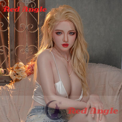 หุ่นยางซิลิโคนปลูกผมสีบลอนด์มุมแดงใหม่ล่าสุด ตุ๊กตา XXX Sexitoys Likelife หุ่นยางซิลิโคนสำหรับผู้ชาย
