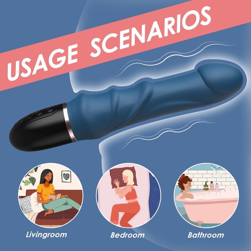 Large Dildo Vibrator Massager Vagina for Couple Big Vibrators for Woman Climax Sex Toy