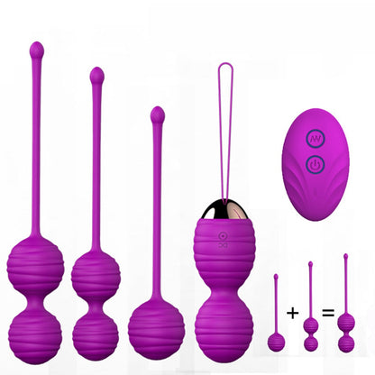 3/5Pcs Postpartum Repair Vaginal Shrinking Tight Ball Exercise Women Sex Toy Vagina Tight Exercise Trainer Massage