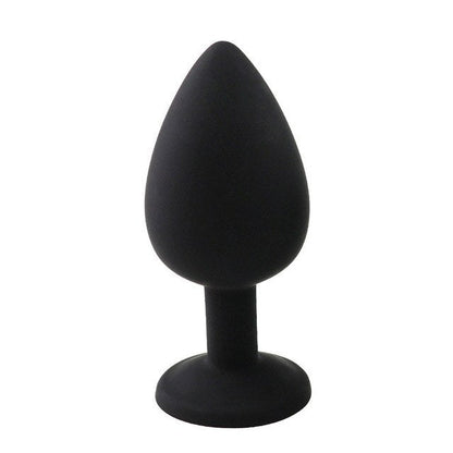 3 Different Size S/M/L Metal Anal Plug with Crystal Jewelry Smooth Prostate Massage Butt Silicone Plug Anal Sex Toys for Woman