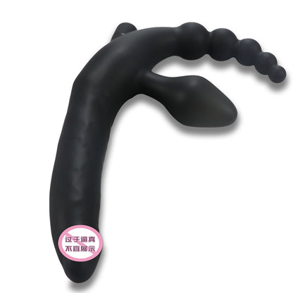 3 IN 1 Dildos Anal Plug Vibrators Sex Toys for Women Men Bondage Vagina Clitoris Stimulator Adult Chastity Accessories Sex Shop