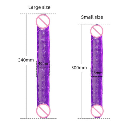30-34ซม. Double HEAD สมจริง dildo ยาวอวัยวะเพศชายของเล่นสำหรับผู้หญิงคู่ masturbate Big Dick ผู้ใหญ่เซ็กซ์ทอยสำหรับเลสเบี้ยน