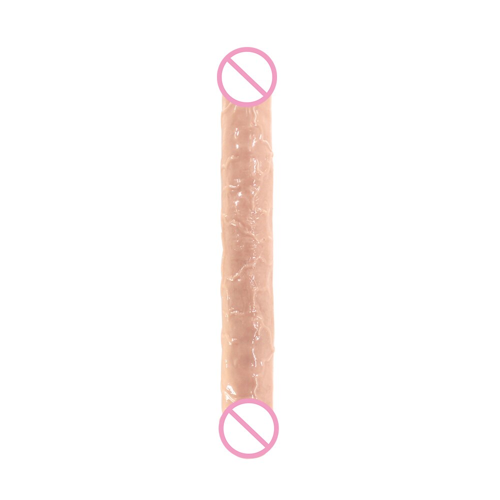 30-34ซม. Double HEAD สมจริง dildo ยาวอวัยวะเพศชายของเล่นสำหรับผู้หญิงคู่ masturbate Big Dick ผู้ใหญ่เซ็กซ์ทอยสำหรับเลสเบี้ยน