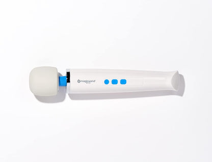 Magic Wand Mini HV-135 - ไร้สาย - กะทัดรัด ปรับความเร็วได้หลายระดับ พร้อมหัวซิลิโคนอ่อนนุ่มและคอที่ยืดหยุ่น - เครื่องนวดส่วนตัวสำหรับผู้หญิง นวดคอ มือ หลัง กล้ามเนื้อ และศีรษะ
