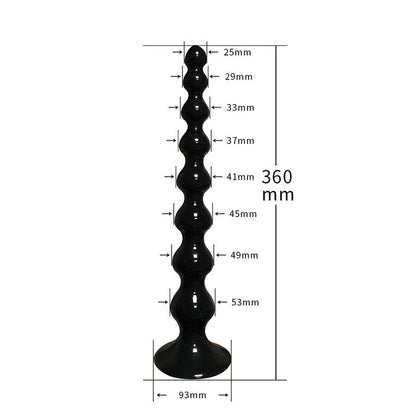 360mm Long Anal Plug 8 Beads Sex Toys for Female Gays Anus Prostate Massager Masturbator Anal Bead Balls Butt Sex Product Toys