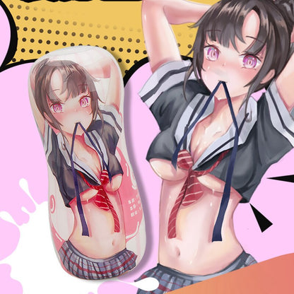สำหรับชาย 3D ช่องคลอดประดิษฐ์ปลอม Anal กระเป๋าจริงหีซิลิโคน TPE Sextoy ของเล่นเร้าอารมณ์ผู้ใหญ่ Masturbator อะนิเมะซิลิคอนหี
