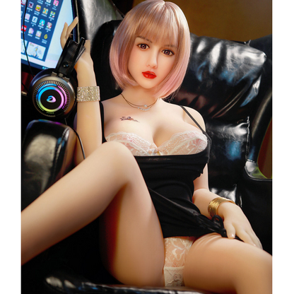 ประเทศไทย/เชียงใหม่ สต็อกสินค้า Margery 165 ซม. หัว TPE หน้าอกใหญ่ รอยสักสมจริง ตุ๊กตายางเบอร์ 1035