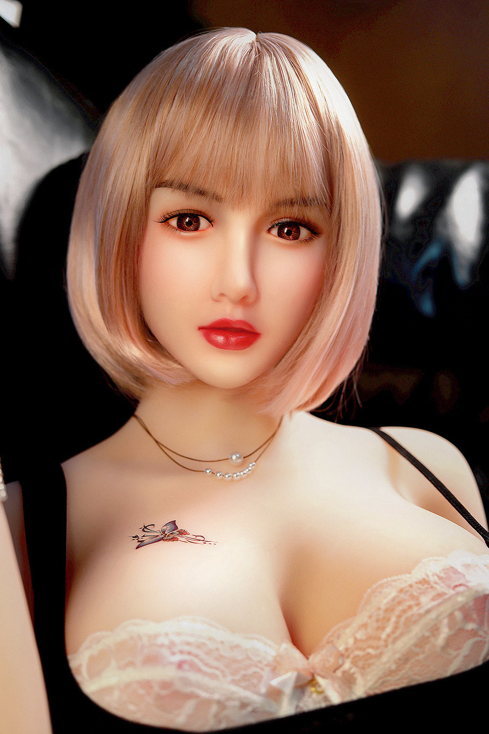 ประเทศไทย/เชียงใหม่ สต็อกสินค้า Margery 165 ซม. หัว TPE หน้าอกใหญ่ รอยสักสมจริง ตุ๊กตายางเบอร์ 1035