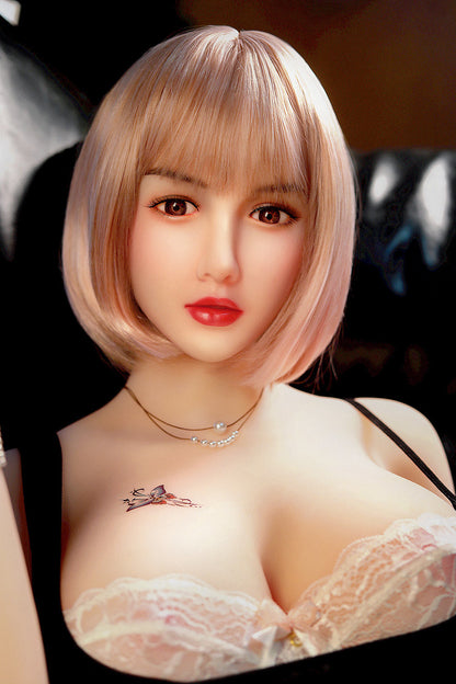 ประเทศไทย/เชียงใหม่ สต็อกสินค้า Margery 165 ซม. หัว TPE หน้าอกใหญ่ รอยสักสมจริง ตุ๊กตายางเบอร์ 1035