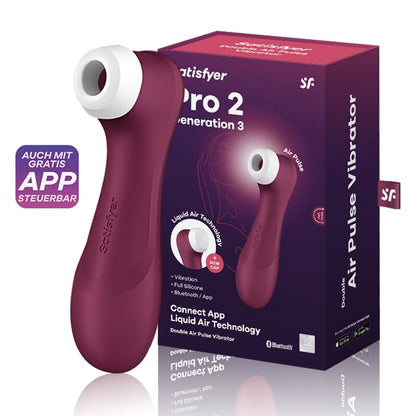 Satisfyer Vibrating App3 เครื่องสั่นสำหรับผู้หญิง ของเล่นทางเพศสำหรับคลิทอริส Pro2 ร้านขายของเล่นผู้ใหญ่