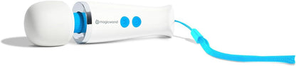 Magic Wand Mini HV-135 - ไร้สาย - กะทัดรัด ปรับความเร็วได้หลายระดับ พร้อมหัวซิลิโคนอ่อนนุ่มและคอที่ยืดหยุ่น - เครื่องนวดส่วนตัวสำหรับผู้หญิง นวดคอ มือ หลัง กล้ามเนื้อ และศีรษะ