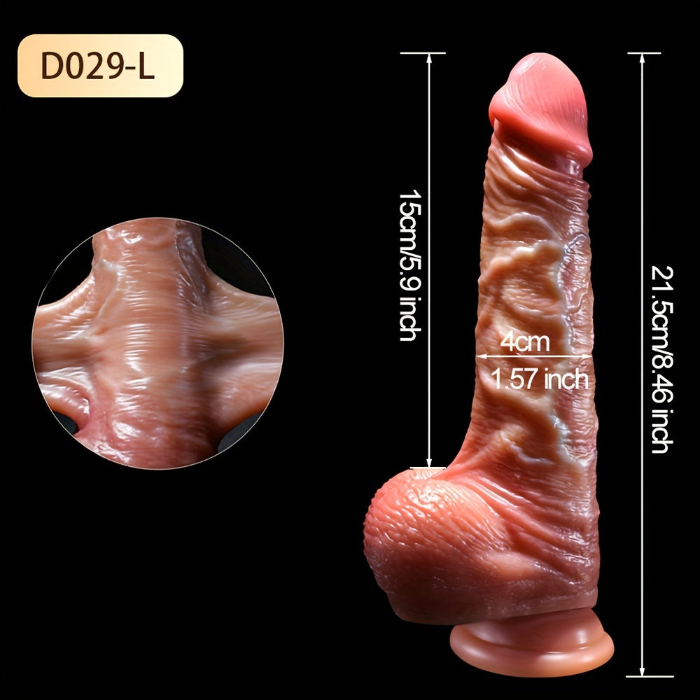Realistic Penis For Women. Silicone Sliding Foreskin Dildo. Dildos With Strong Suction Cup. Female Sex Toy. Big Feels Like Skin Fake Dick. Adults Erotic Strapon Dildo Anal Sex Toys For Couples Male & Female & Gays
